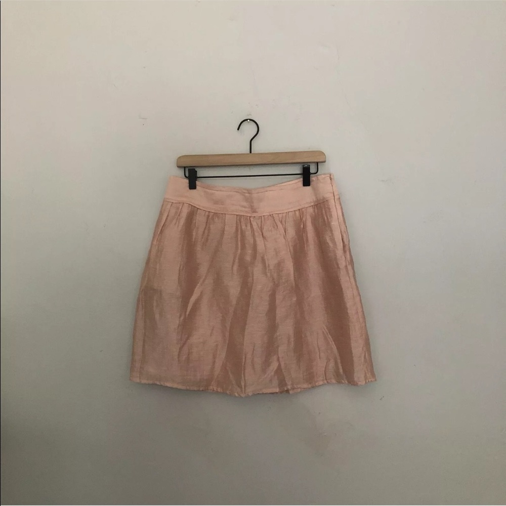 Ann Taylor Loft Blush Pink Skirt with Pockets